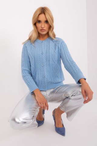 Sweter Damski Model AT-SW-2346-2.99P Light Blue - AT