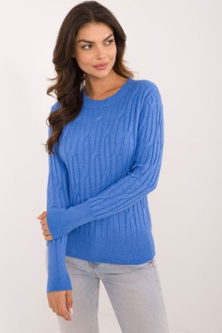 Sweter Damski Model AT-SW-2338-2.61 Blue - AT