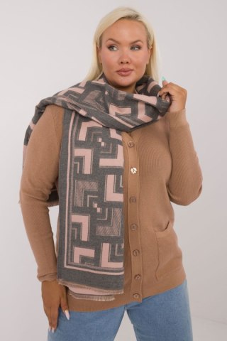 Szalik Model AT-SZ-23158.32 Grey/Pink - AT