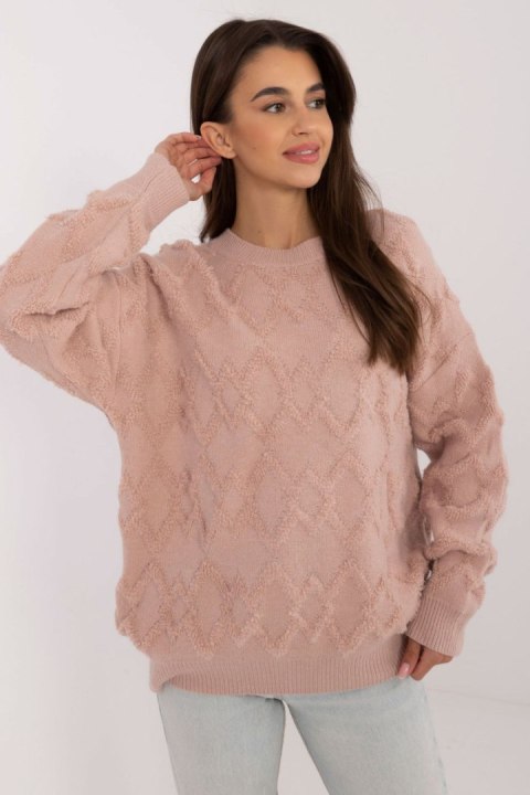 Sweter Damski Model AT-SW-2361.61 Dark Pink - AT