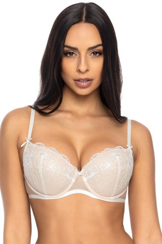 Biustonosz push up Biustonosz Push-up Model 3546/11 Mariella Beige/Milk - Mat