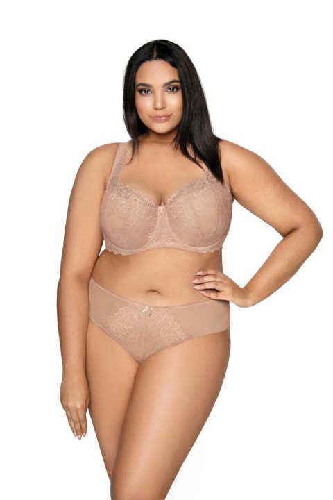 Biustonosz push up Biustonosz Usztywniany Model Carmela Big M-053/22 Beige - Mat Biustonosz push up Biustonosz Usztywniany Model Carmela Big M-053/22 Beige - Mat