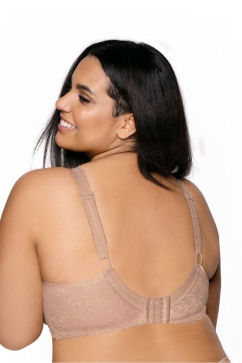 Biustonosz push up Biustonosz Usztywniany Model Carmela Big M-053/22 Beige - Mat Biustonosz push up Biustonosz Usztywniany Model Carmela Big M-053/22 Beige - Mat
