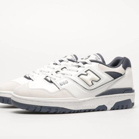 Buty New Balance 550 Biało-grafitowe - BB550STG