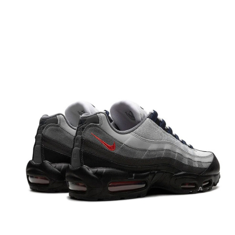 Buty NIKE Air Max 95 "Track Red" - Szare DM0011-007 Buty NIKE Air Max 95 "Track Red" - Szare DM0011-007