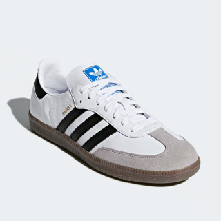 Buty Adidas Samba OG Białe "White/Black" - B75806