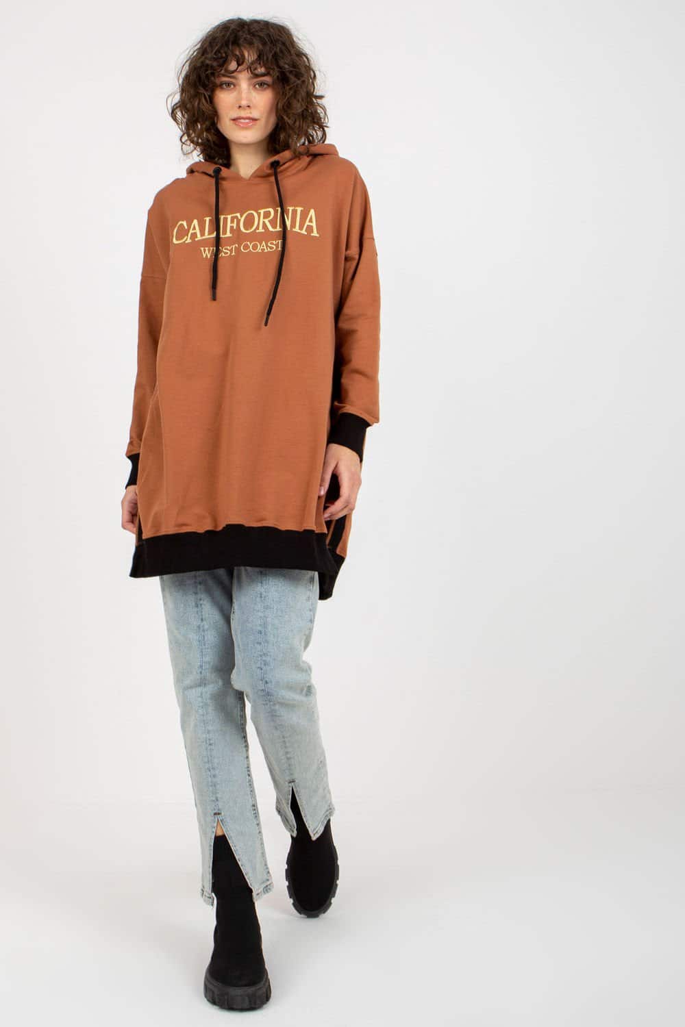 Bluza Damska Model VI-BL-327.70P Light Brown - Factory Price - obrazek 2