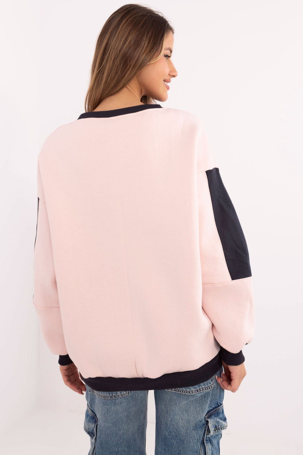 Bluza Damska Model EM-BL-983.10X Light Pink - Factory Price - obrazek 3