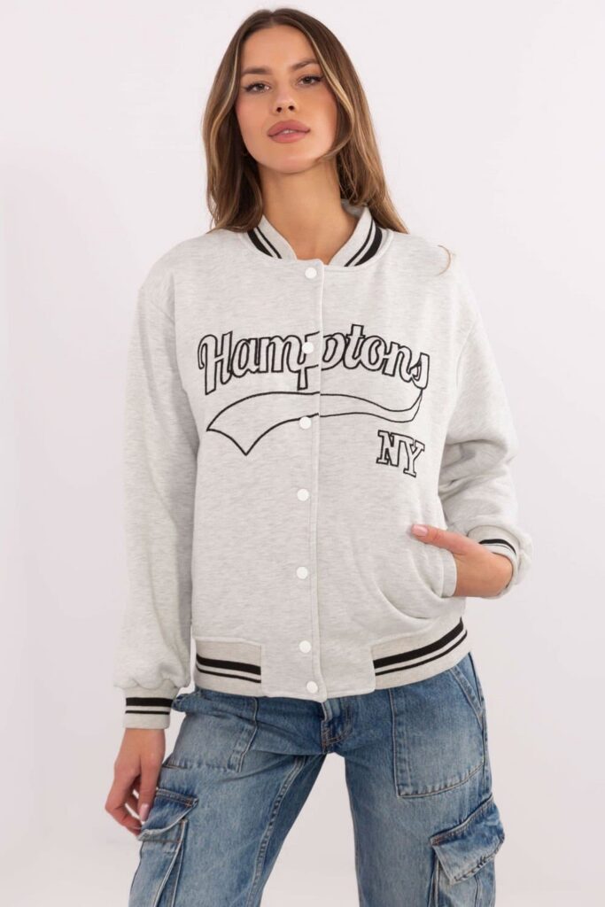 Bluza Damska Model EM-BL-895.13X Light Grey - Factory Price