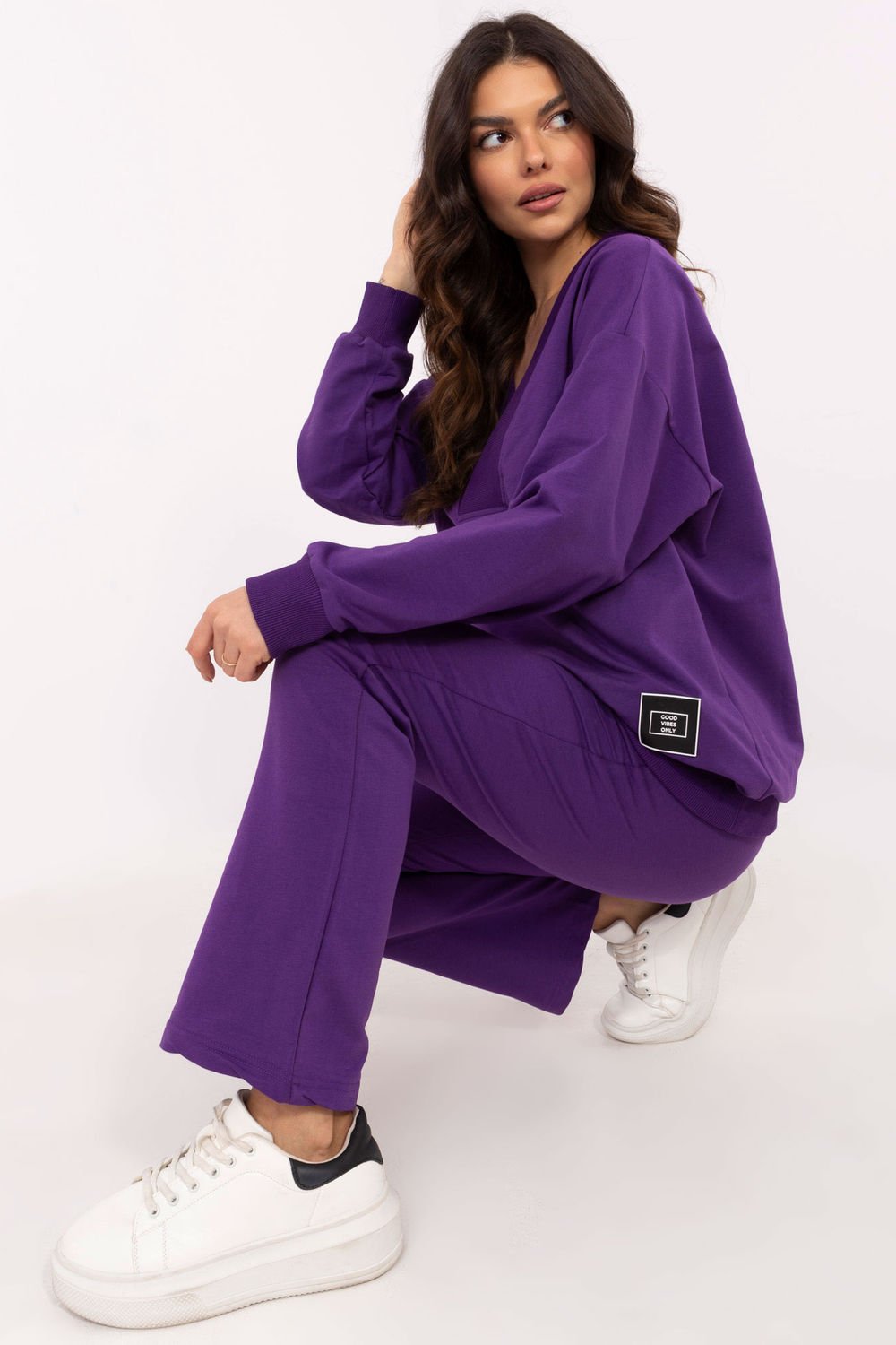 Spodnie Komplet Model EM-KMPL-846.97 Dark Violet - Factory Price - obrazek 2