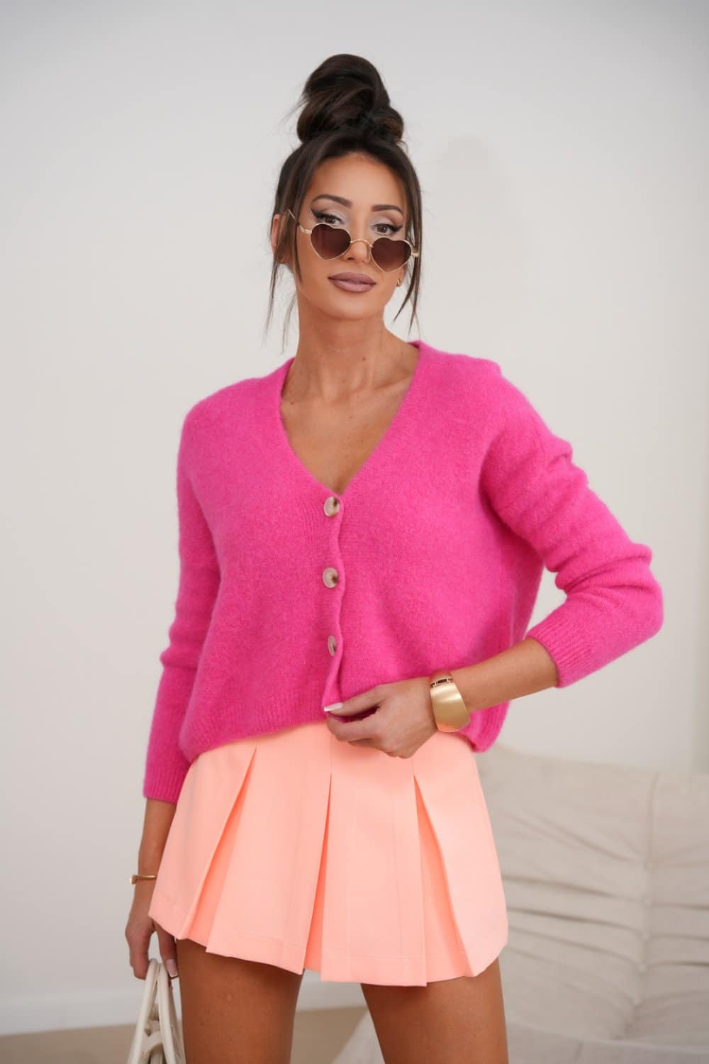 Spodnie Spódnicospodenki Model Myst 209410678 Orange - LaBalancia - obrazek 2