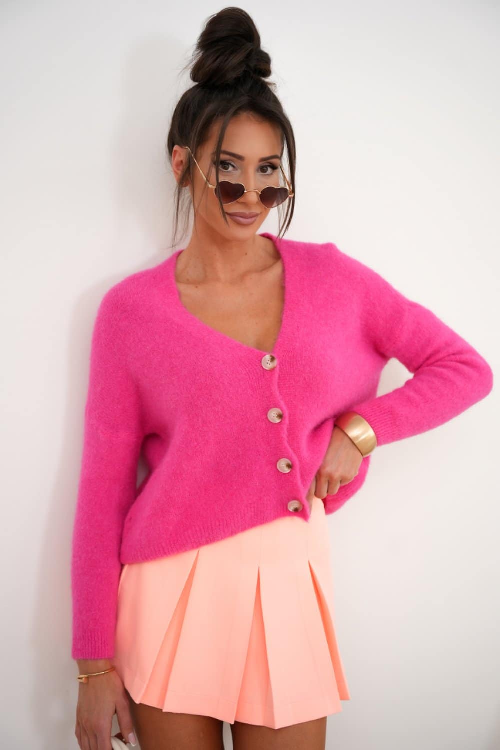 Spodnie Spódnicospodenki Model Myst 209410678 Orange - LaBalancia - obrazek 3