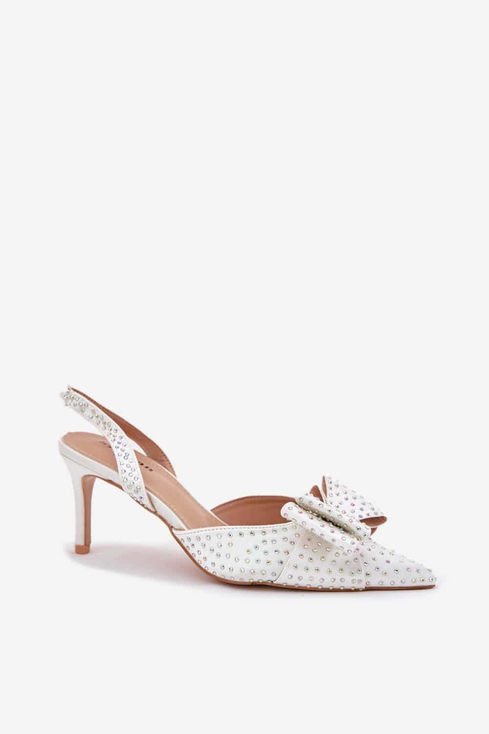 Szpilki Model Nilandriela P-1431 White - Step in style - obrazek 2