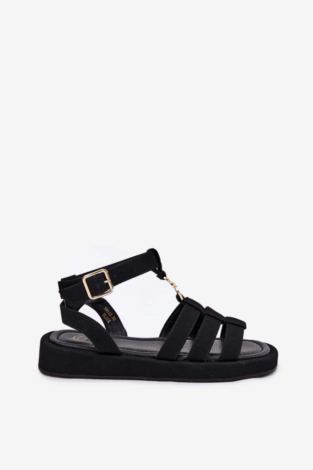 Sandały Model Kartia NN615 Black - Step in style - obrazek 2