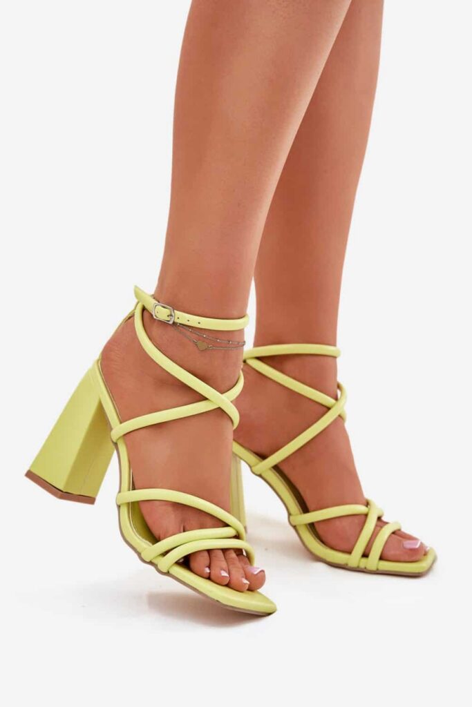Sandały Model Ciarilora UC-85 Limonka - Step in style