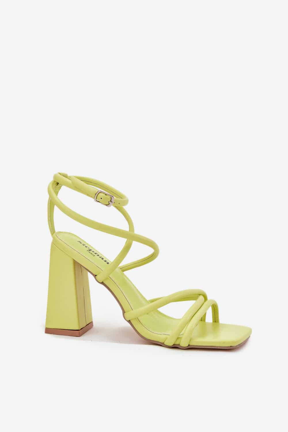 Sandały Model Ciarilora UC-85 Limonka - Step in style - obrazek 2