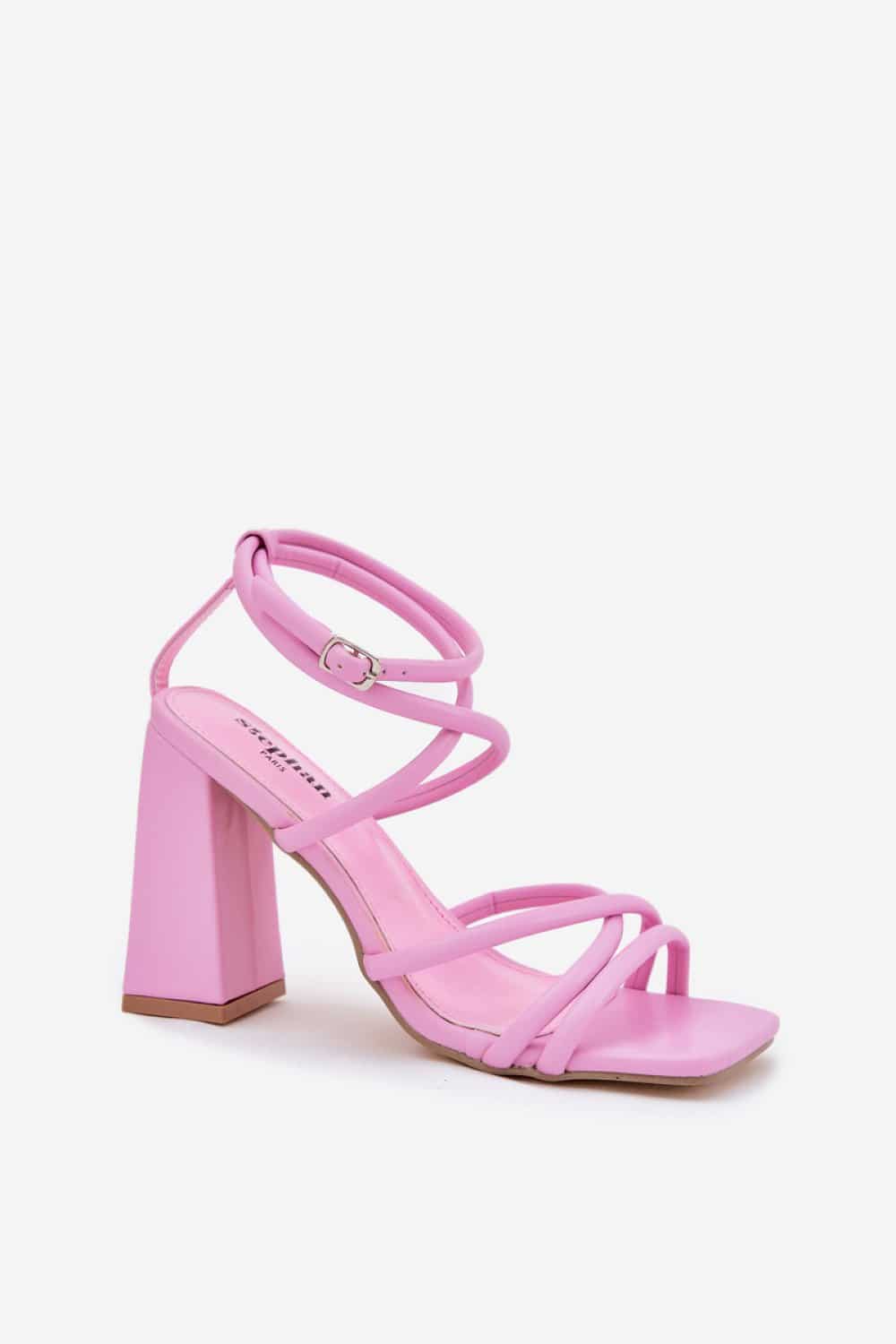 Sandały Model Ciarilora UC-85 Pink - Step in style - obrazek 2