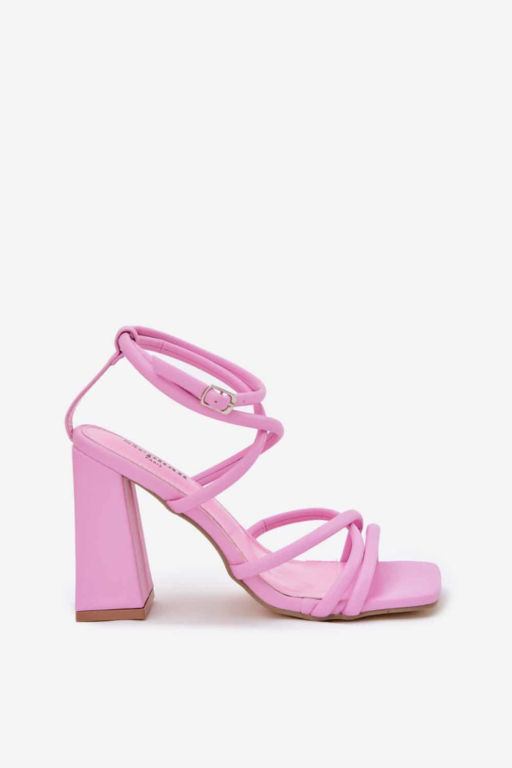 Sandały Model Ciarilora UC-85 Pink - Step in style - obrazek 3