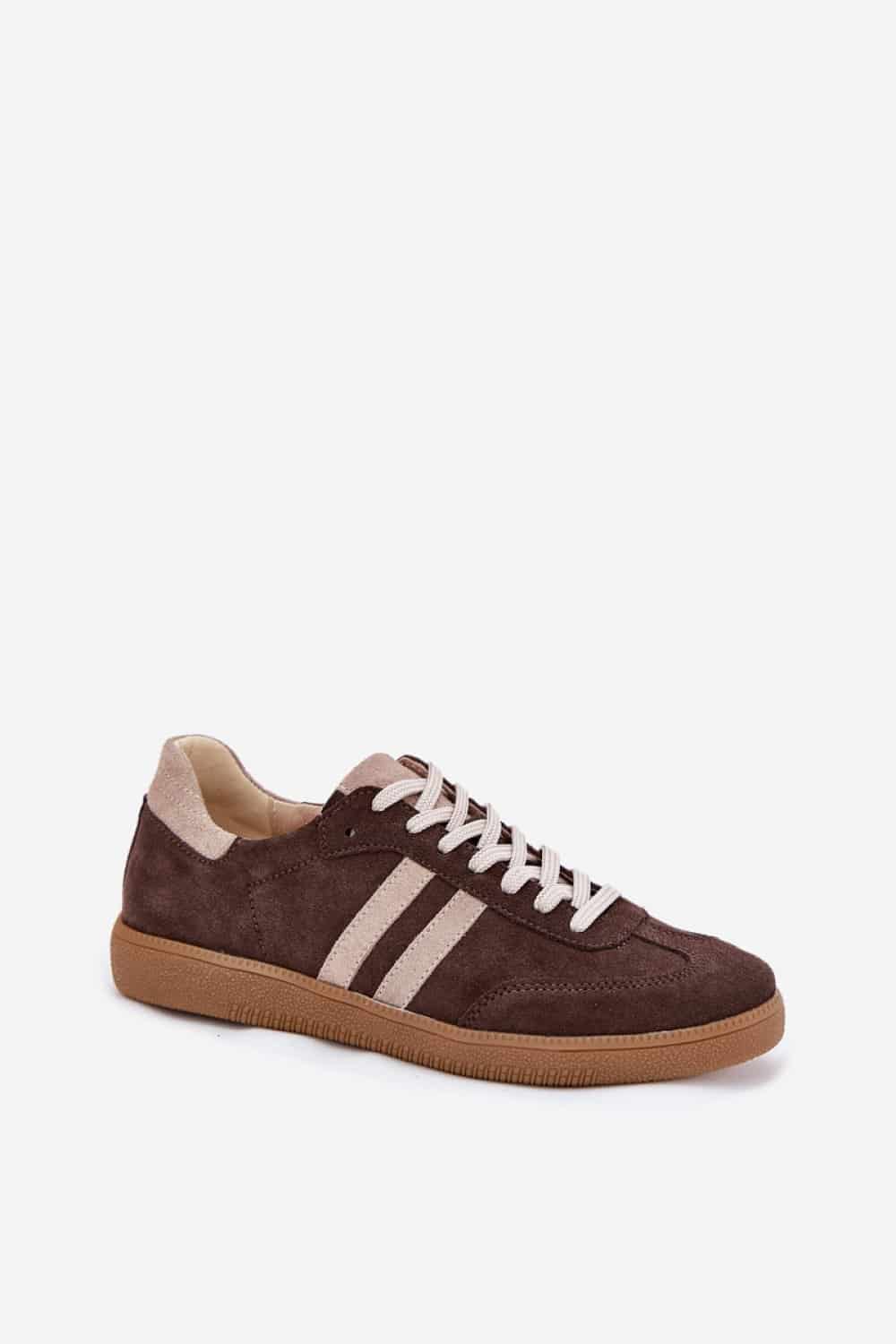 Buty Sportowe Model Zazoo N1068 Czekolada - Step in style - obrazek 2