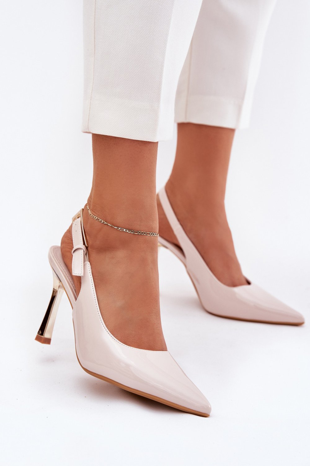 Szpilki Model Rivori LE116P Light Beige - Step in style