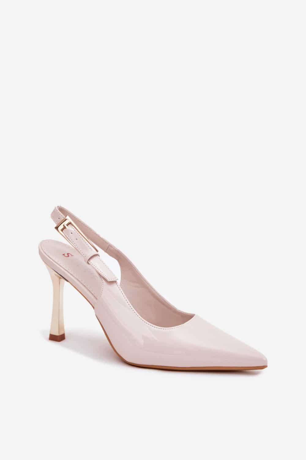 Szpilki Model Rivori LE116P Light Beige - Step in style - obrazek 2