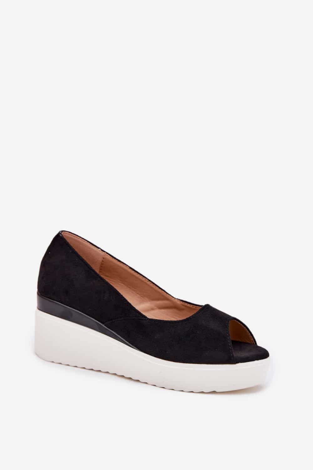 Sandały Model Velira JH528P Black - Step in style - obrazek 2
