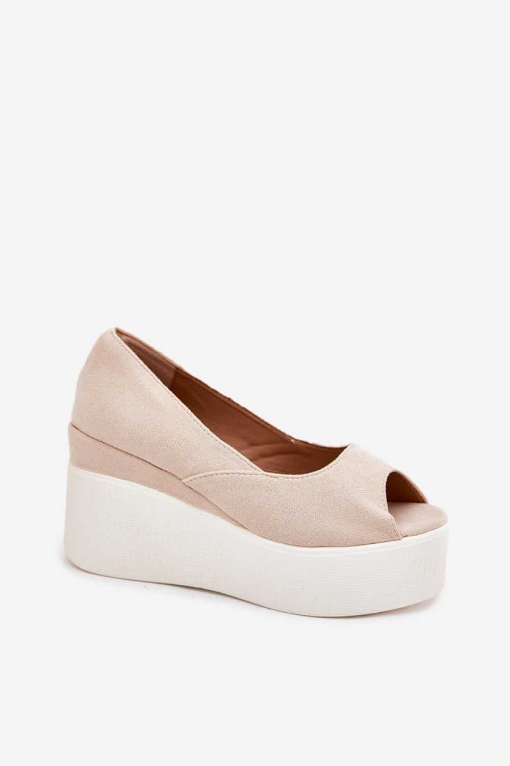 Sandały Model Felyra JH530P Light Beige - Step in style - obrazek 2