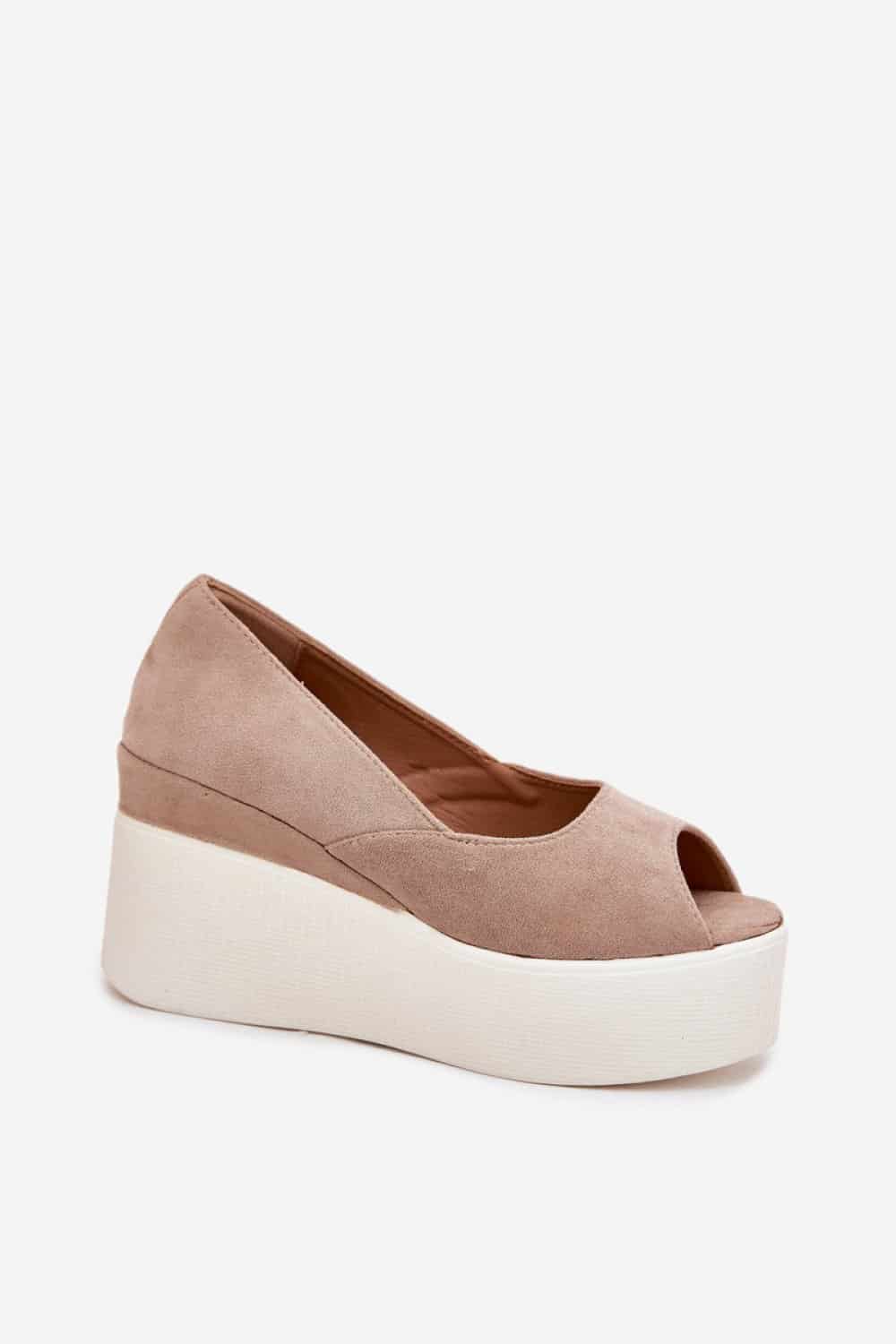 Sandały Model Felyra JH530P Beige - Step in style - obrazek 2