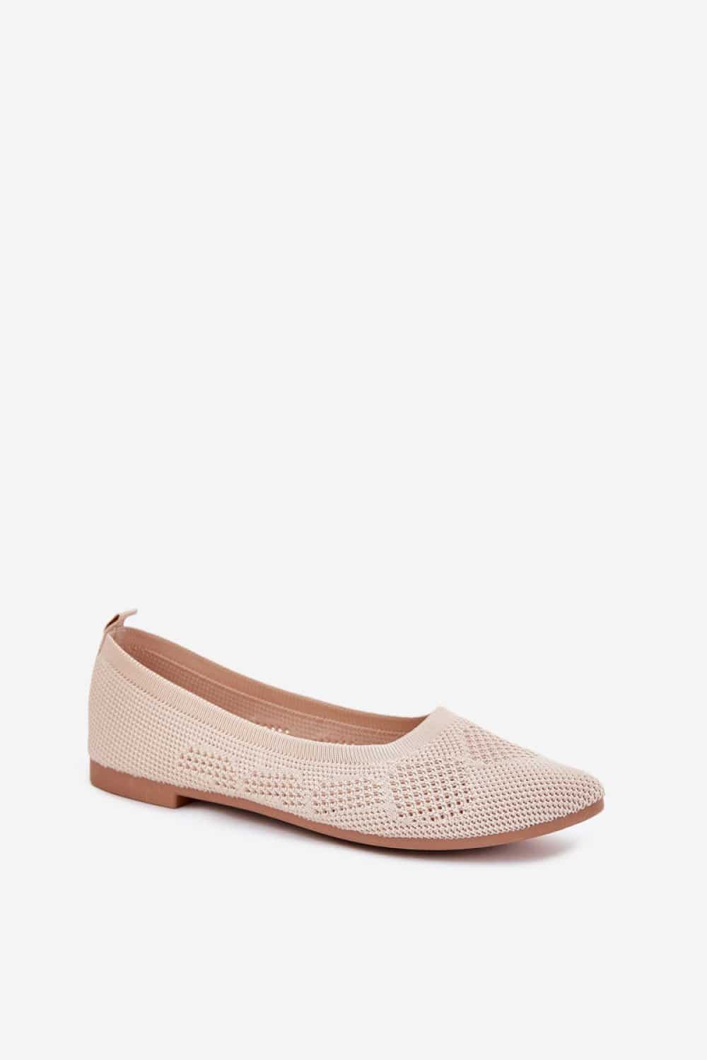 Baleriny Model Zelira ZA45P Beige - Step in style - obrazek 2
