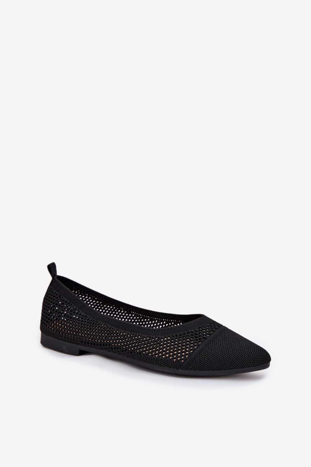 Baleriny Model Alvona ZA42P Black - Step in style - obrazek 2