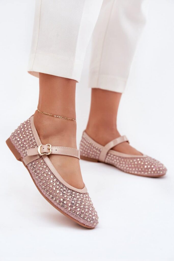 Baleriny Model Avirae JH387P Beige - Step in style