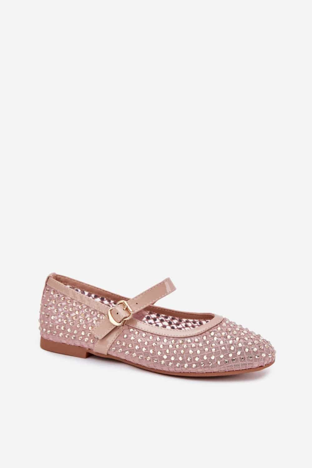 Baleriny Model Avirae JH387P Beige - Step in style - obrazek 2