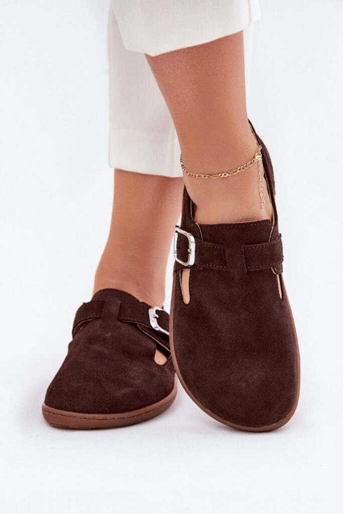 Półbuty Modle Zazoo N1261 Czekolada - Step in style