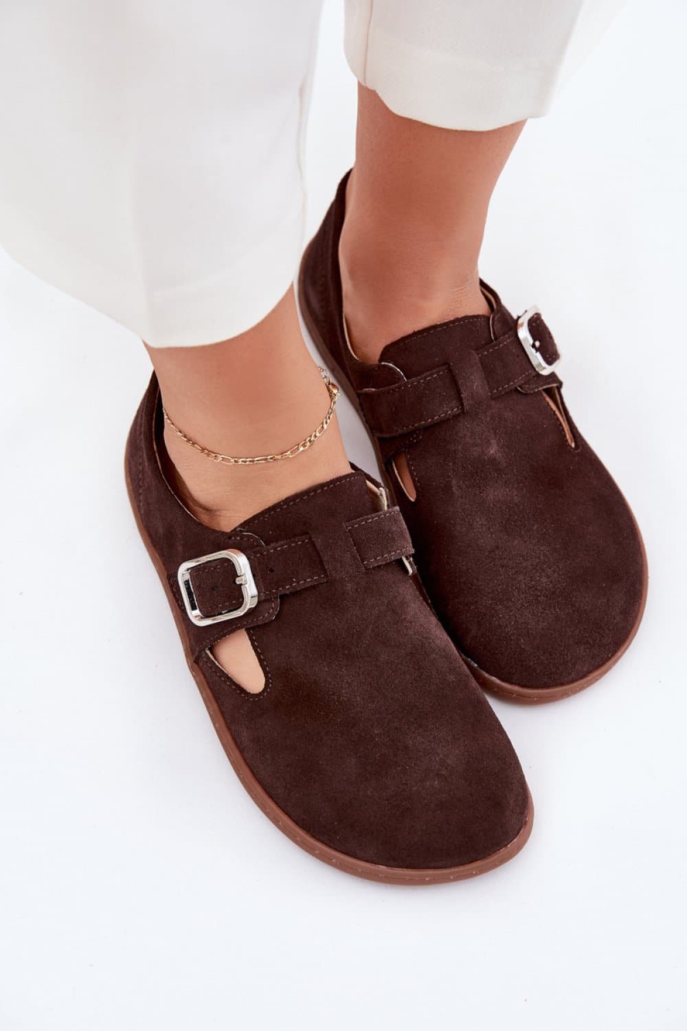 Półbuty Modle Zazoo N1261 Czekolada - Step in style - obrazek 3