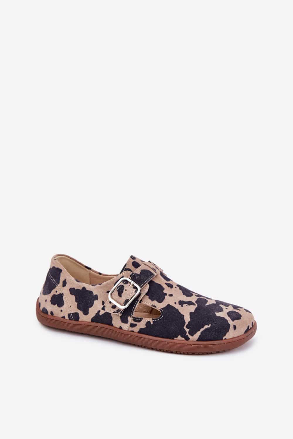 Półbuty Model Zazoo N1261 Brown/Beige - Step in style - obrazek 2