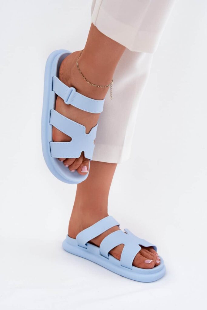 Sandał Klapki Model Tavirae CK321P Blue - Step in style