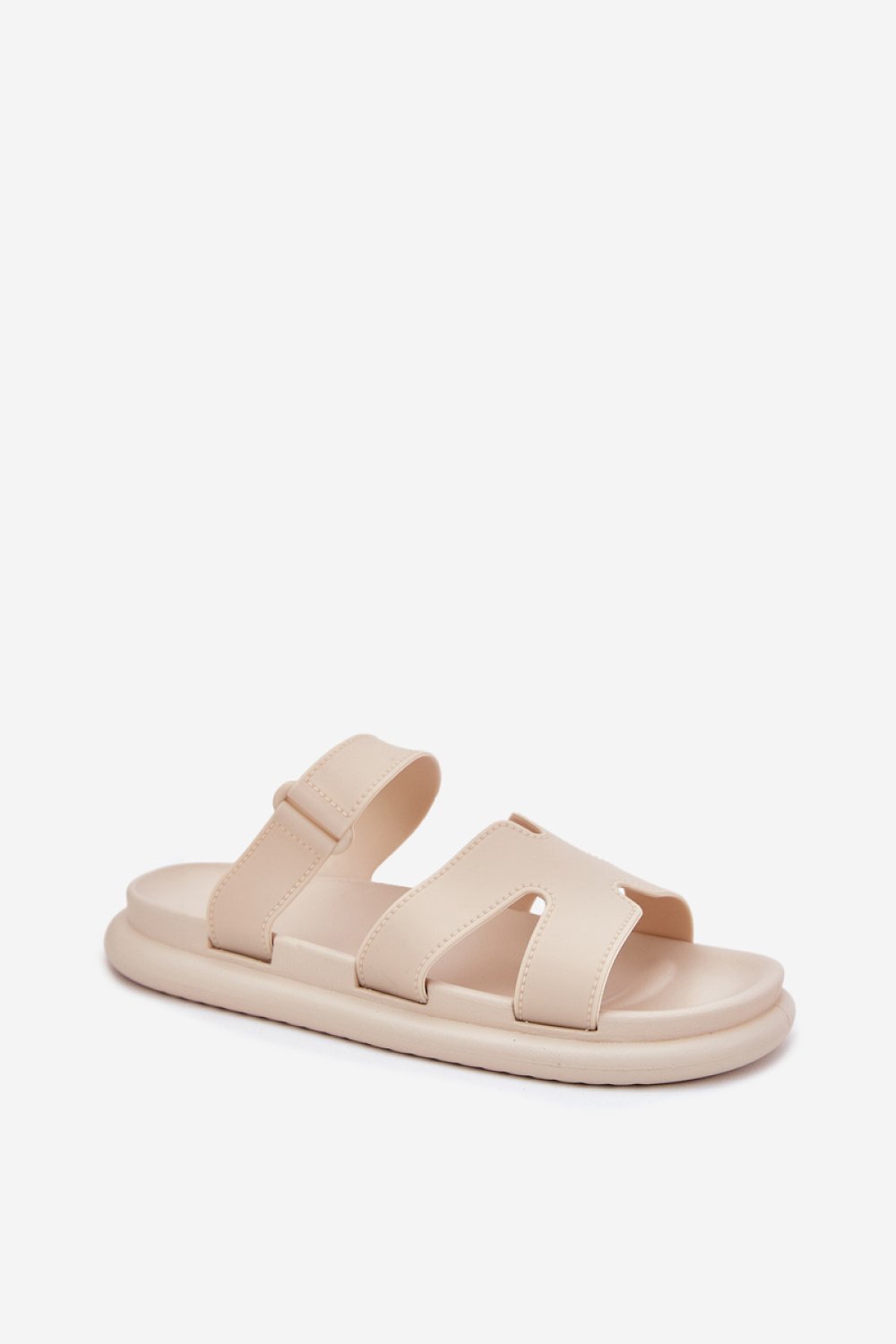 Sandał Klapki Model Tavirae CK321P Beige - Step in style - obrazek 2