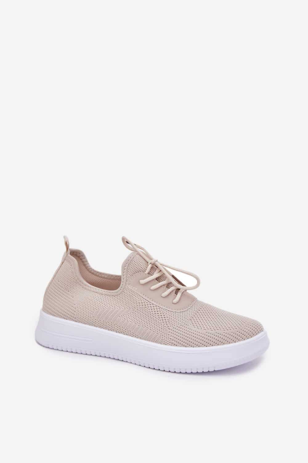 Buty Sportowe Model Kalyra NB722 Beige - Step in style - obrazek 2