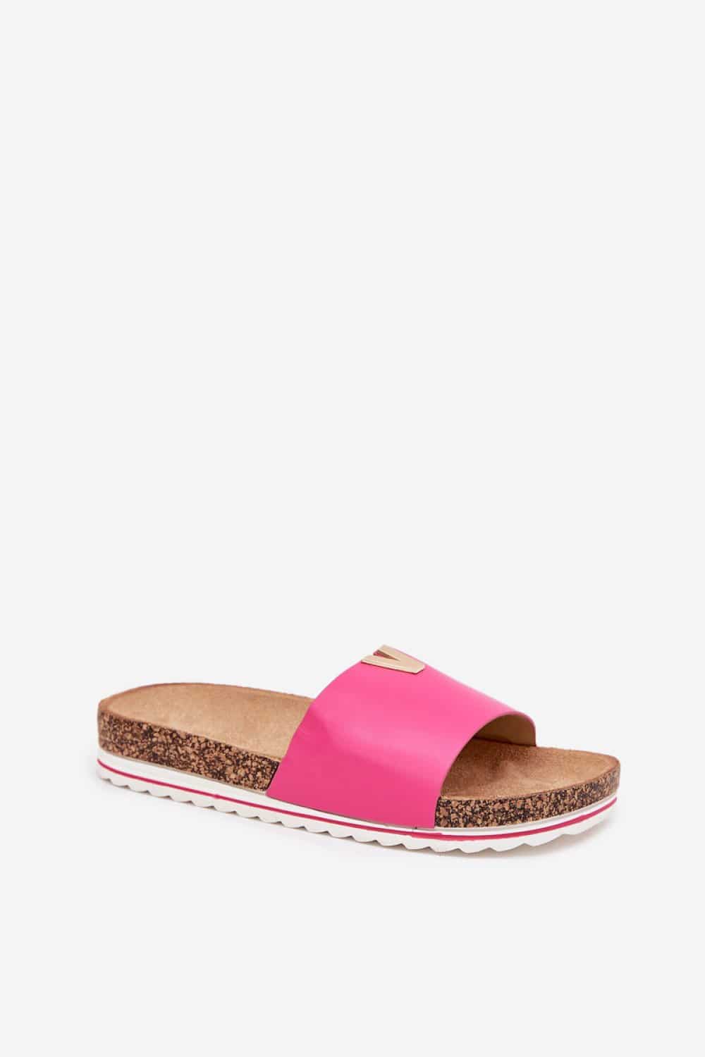Sandał Klapki Model Vessira AM247 Fuksja - Step in style - obrazek 2
