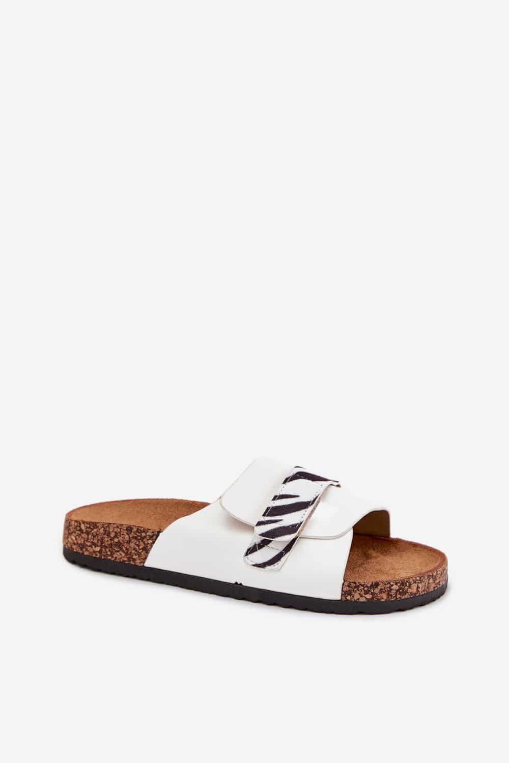 Sandał Klapki Model Baylin BJ701 White - Step in style - obrazek 2
