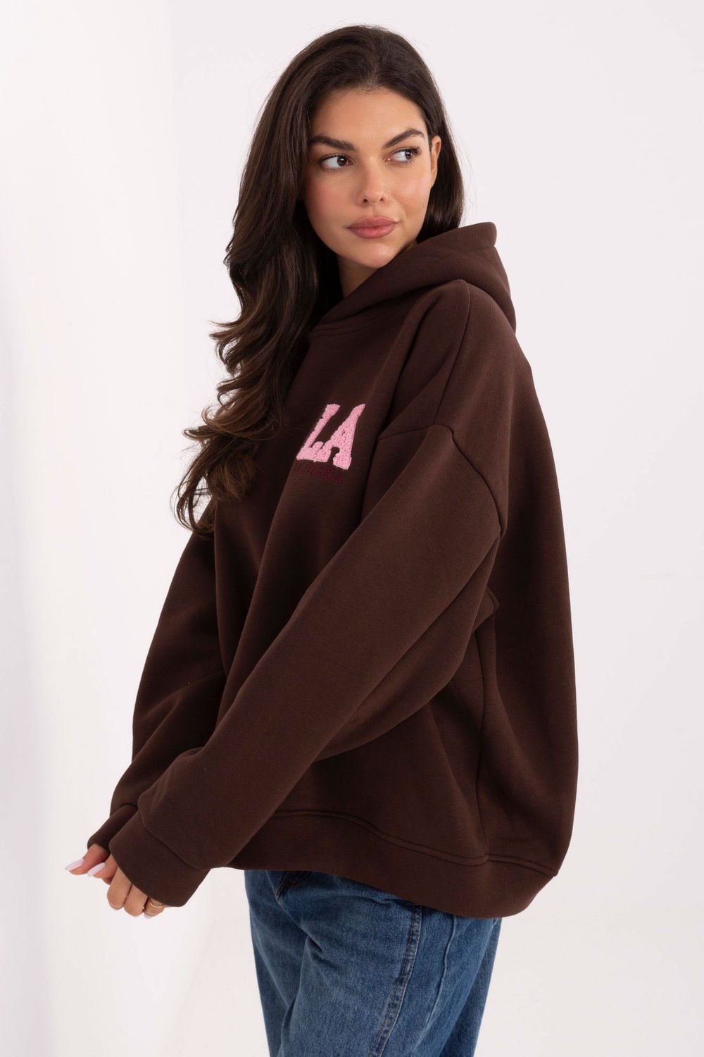 Bluza Damska Model IT-BL-H2492.66 Dark Brown - Factory Price - obrazek 2