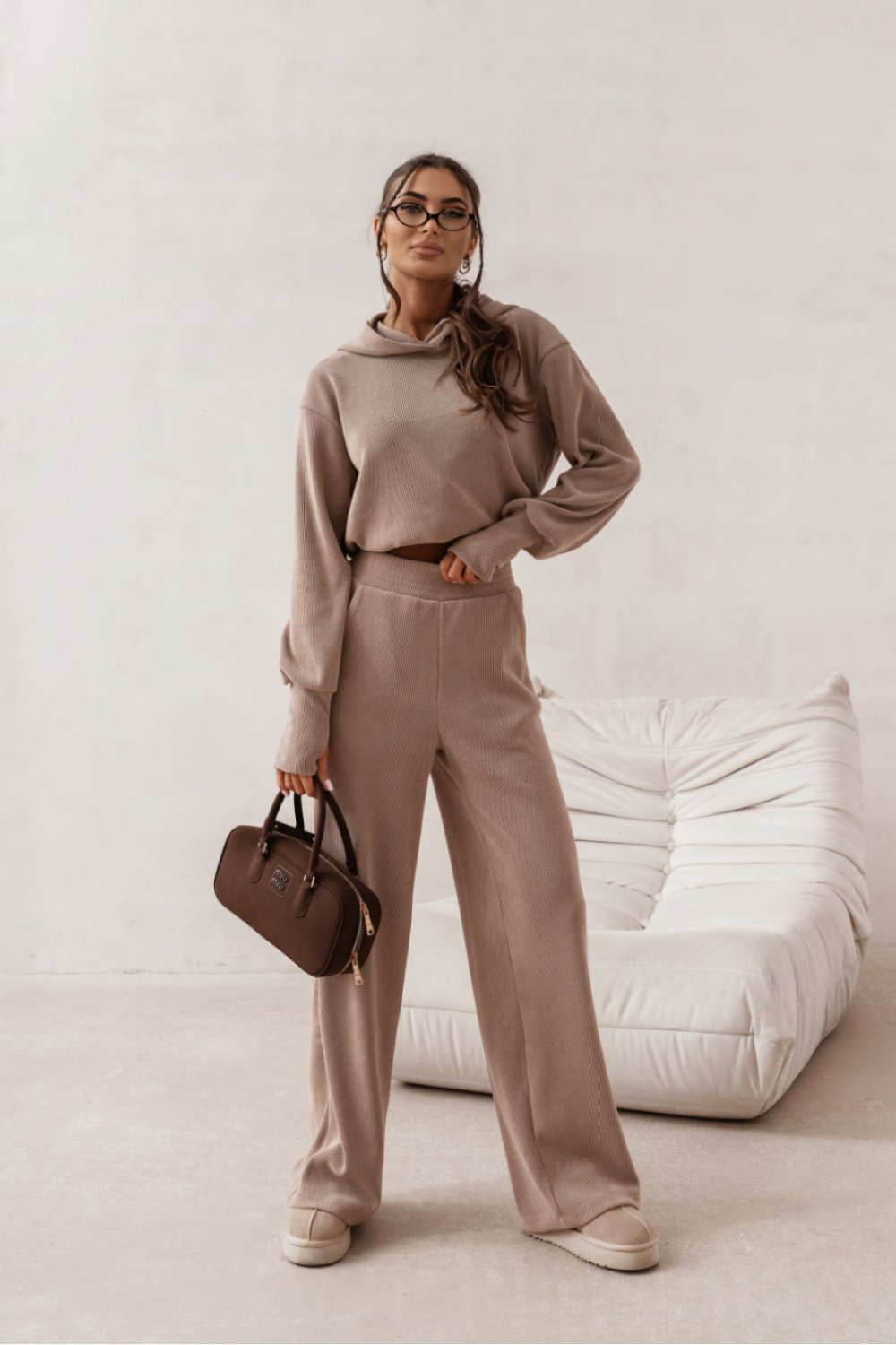 Spodnie Komplet Model Hope 404895616 Beige - LaBalancia - obrazek 2