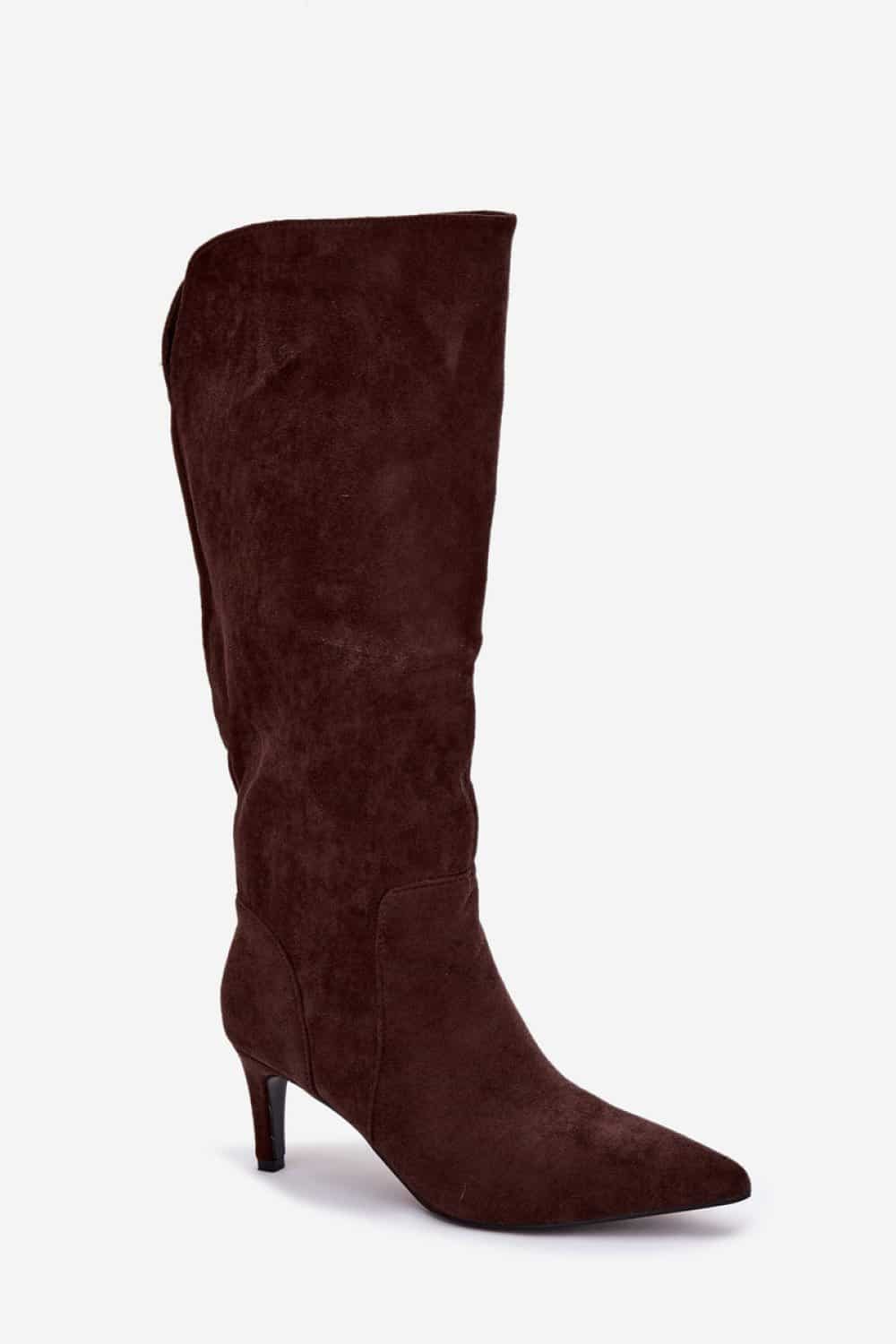 Kozaki Model Arelisse CLS-606 Czekolada - Step in style - obrazek 2