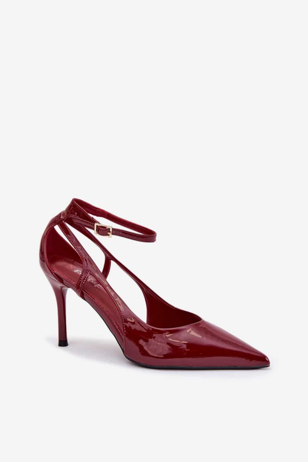 Szpilki Modele Fionnel LE151P Bordo - Step in style - obrazek 2