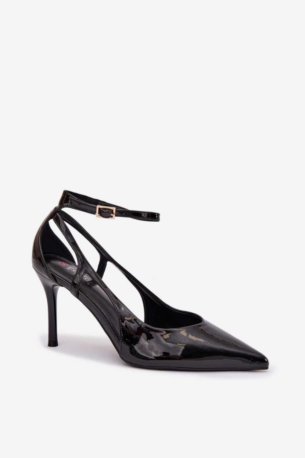 Szpilki Model Fionnel LE151P Black - Step in style - obrazek 2