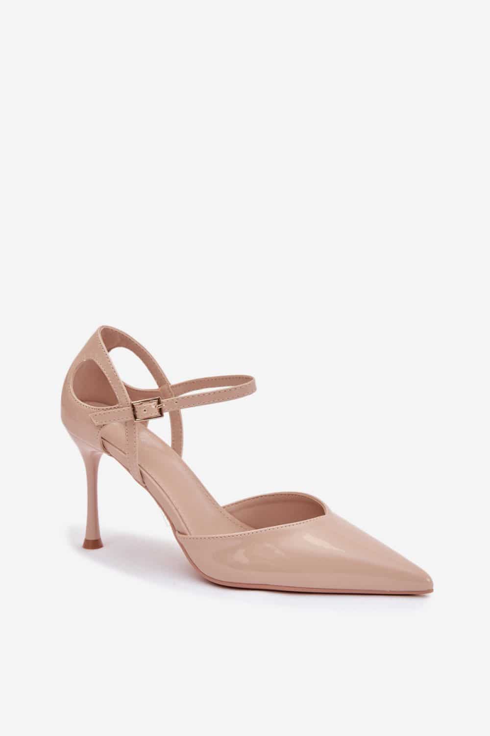 Szpilki Model Tarilin LE150P Beige - Step in style - obrazek 2