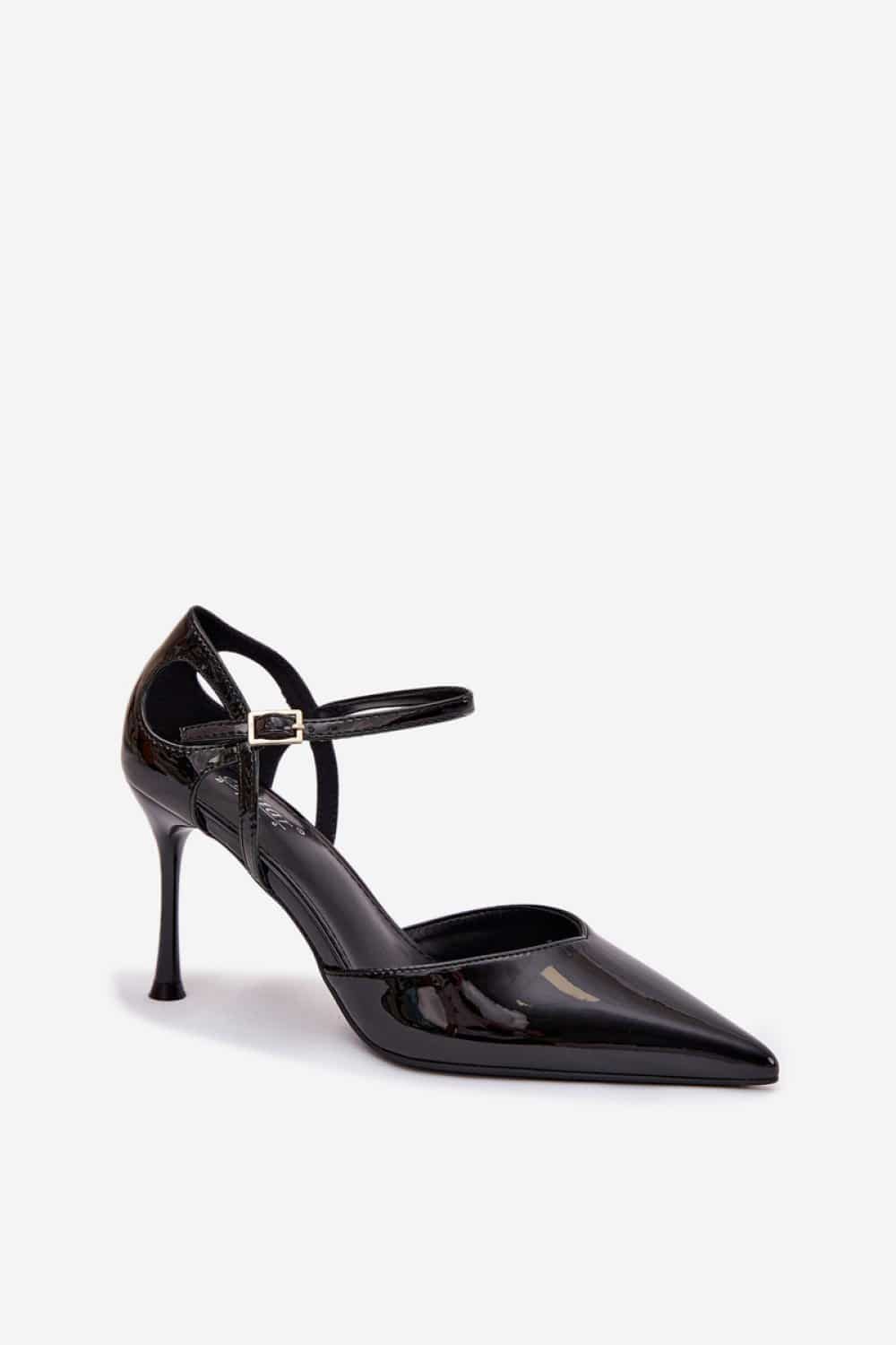 Szpilki Model Tarilin LE150P Black - Step in style - obrazek 2