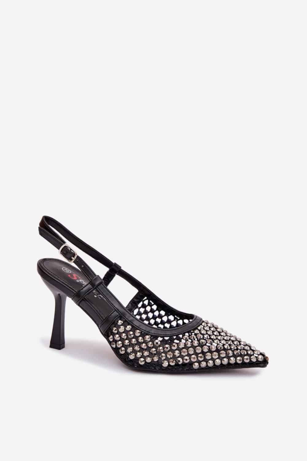 Szpilki Model Selinna JH551 Black - Step in style - obrazek 2