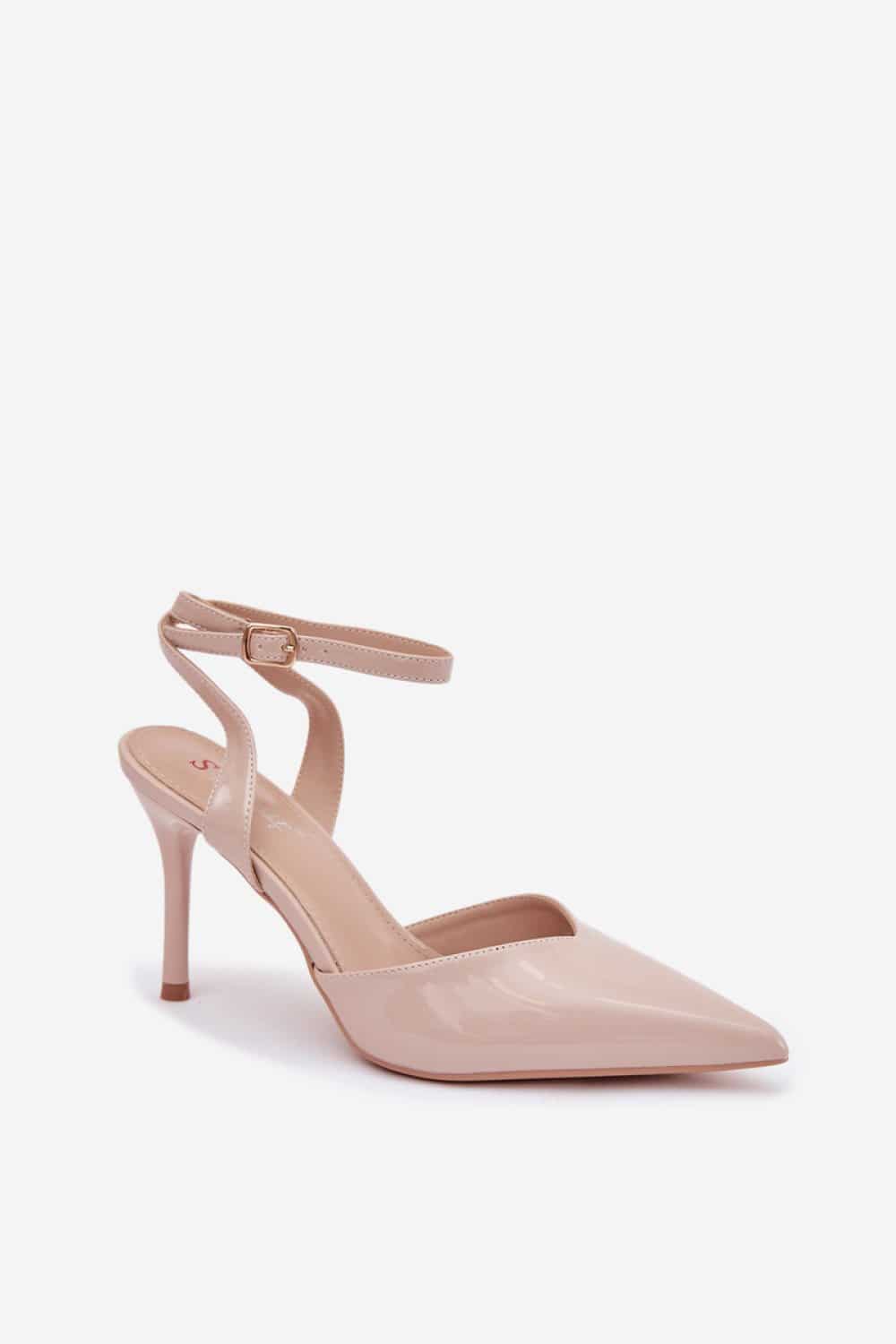 Szpilki Model Laretta LE149P Beige - Step in style - obrazek 2