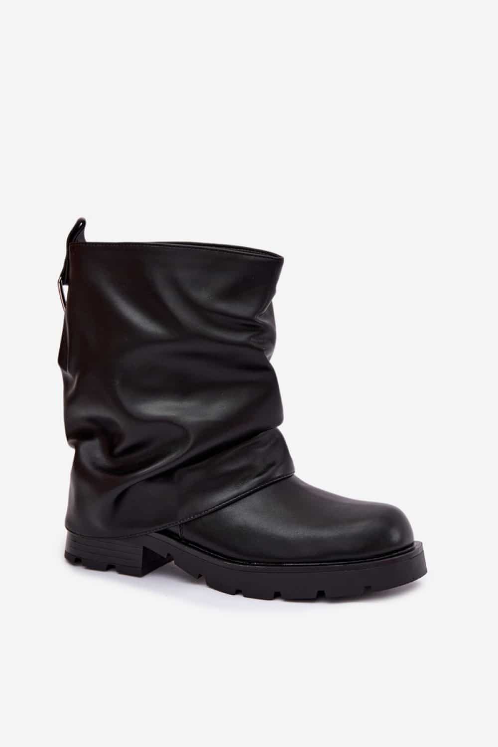Botki Model Gracine LA3131 Black - Step in style - obrazek 2